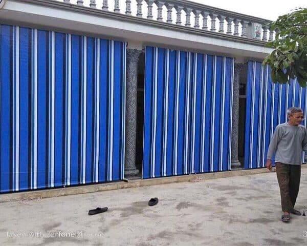 BẠT CHE NẮNG MƯA TỰ CUỐN