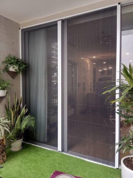 Cửa Lưới Chống Muỗi Dạng Xếp HPCX010