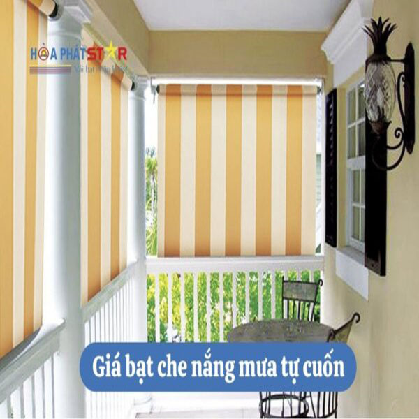 BẠT CHE NẮNG MƯA TỰ CUỐN