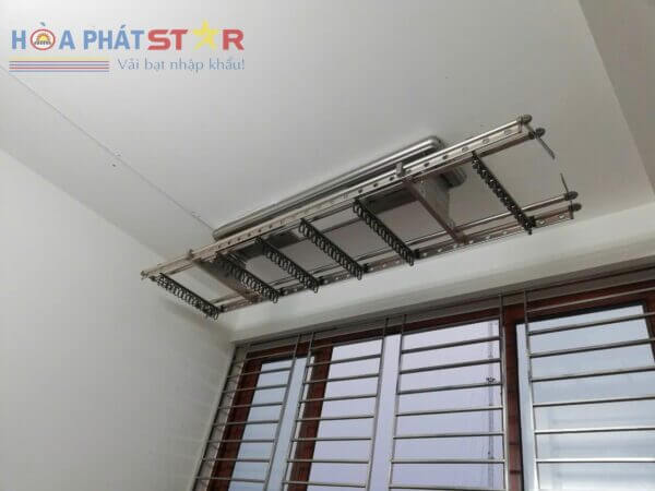 Giàn Phơi Điều Khiển Từ Xa GLS450 (Màu Bạc)