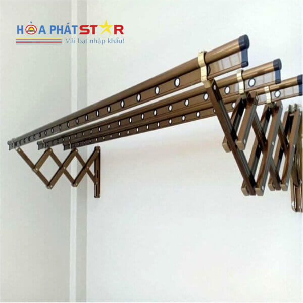 Giàn Phơi Gắn Tường Nhôm Tay Đôi ( HPXN 010 )