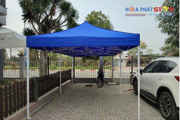 Bạt di động đảm bảo tính linh hoạt, dễ dàng di chuyển, thu gấp 