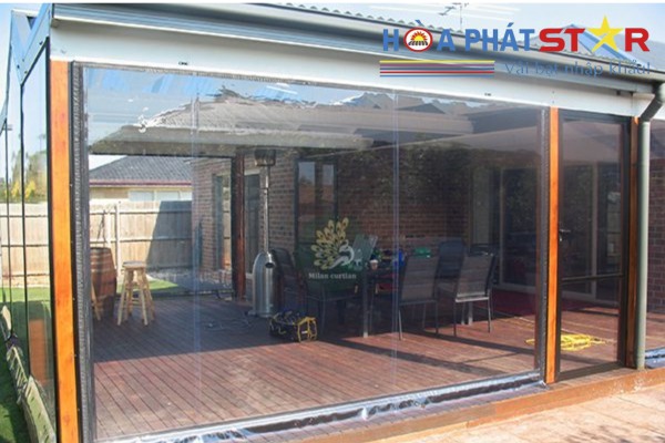Các loại bạt trong suốt được phân phối với mức giá hợp lý