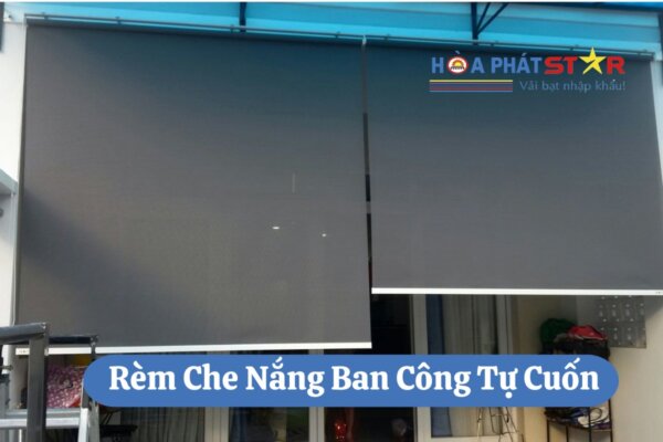 Cách lắp đặt và sử dụng rèm che nắng ban công tự cuốn