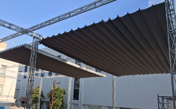 mái bạt xếp quán cafe 5